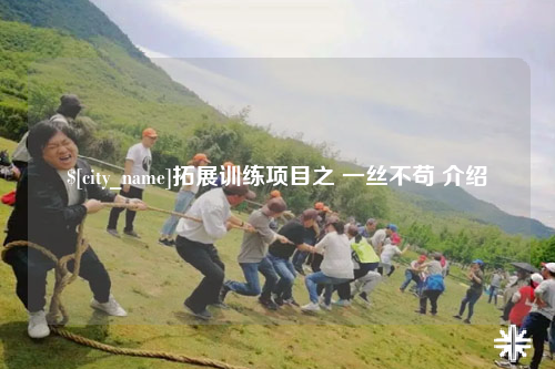 鄂尔多斯拓展训练项目之 一丝不苟 介绍